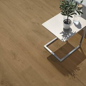 Hemlock Natural Brown 7.71 in. x 47.04 in. Wood Look Matte Porcelain Floor and Wall Tile (15.49 sq. ft. /Case)