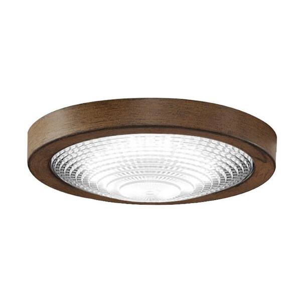 Spitfire Driftwood 18-Watt 3000K Integrated LED Ceiling Fan Light Kit