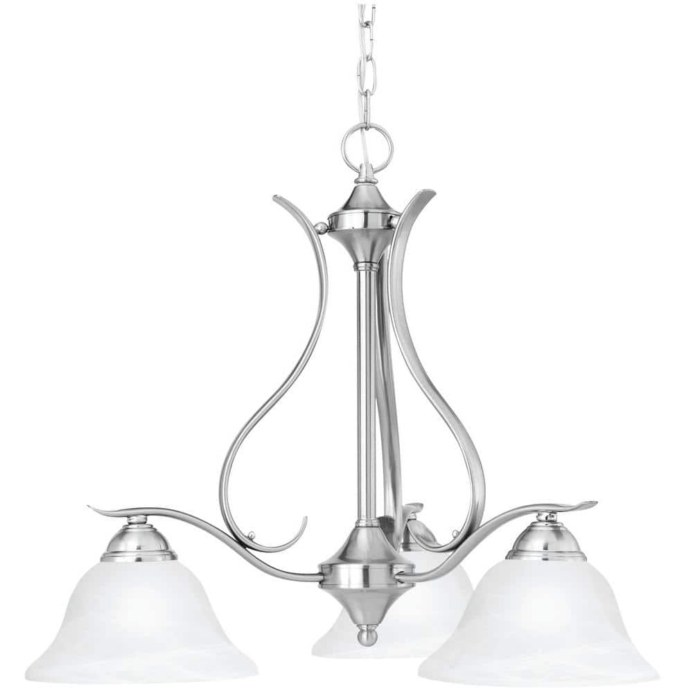 Elk Home 26-Inch Wide Prestige Chandelier  Traditional  Brushed Nickel