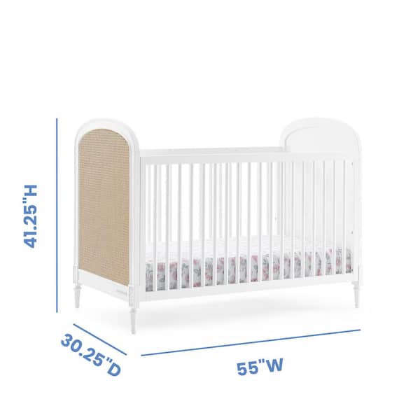 Delta Children Madeline 4-in-1 Convertible Crib-Greenguard Gold