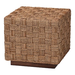 Karina 17.7 in. Natural Square Seagrass End Table
