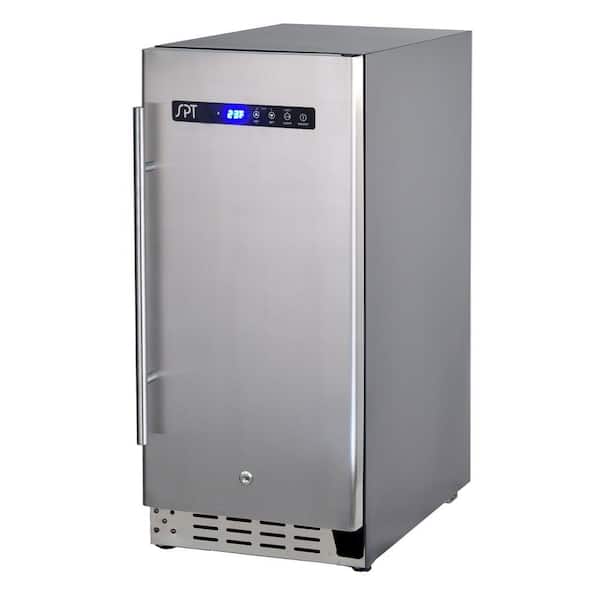 Haier 20.5 in. 150 (12 oz.) Can Beverage Cooler HEBF100BXS - The Home Depot