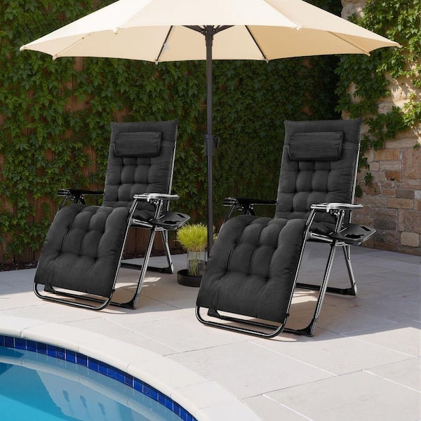 Yangming Zero Gravity Metal Reclining Outdoor Lounge Chair with