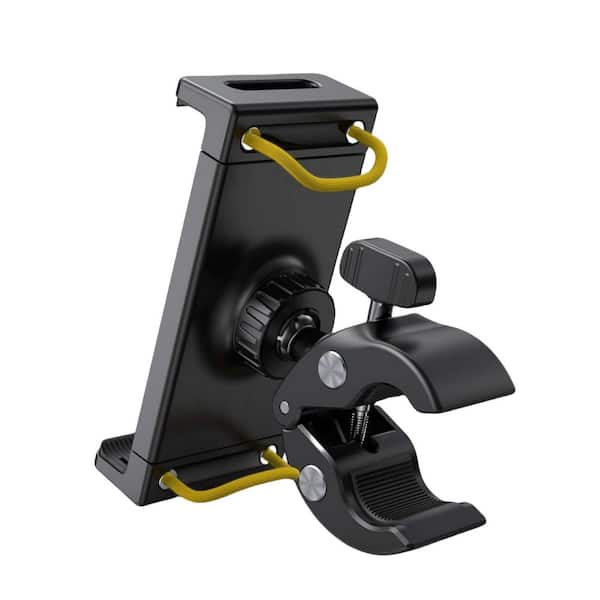 Tablet Holder Clamp for Indoor Spin Bike Treadmill Exercise Bicycle Compatible with 4.7-12.9 in. Devices