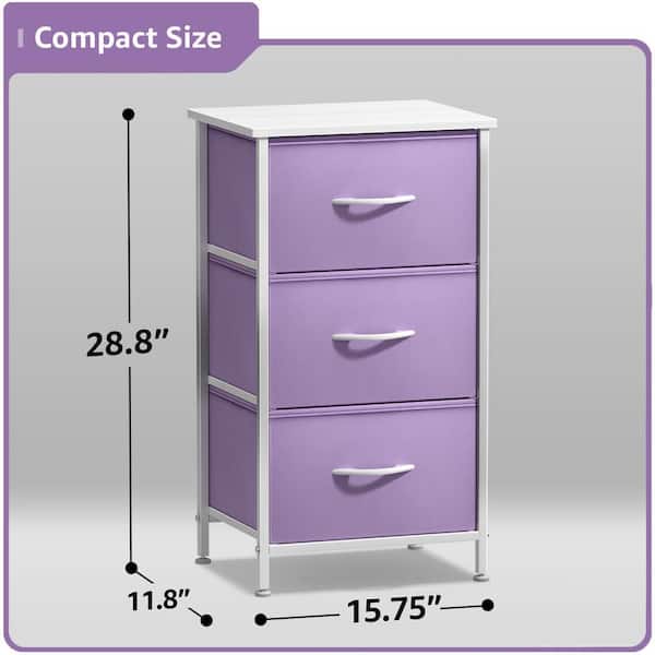 sale!!  DRAWER ドゥロワー　パフスリーブ　パープル 8 Drawer Wide Dresser – Sorbus Home