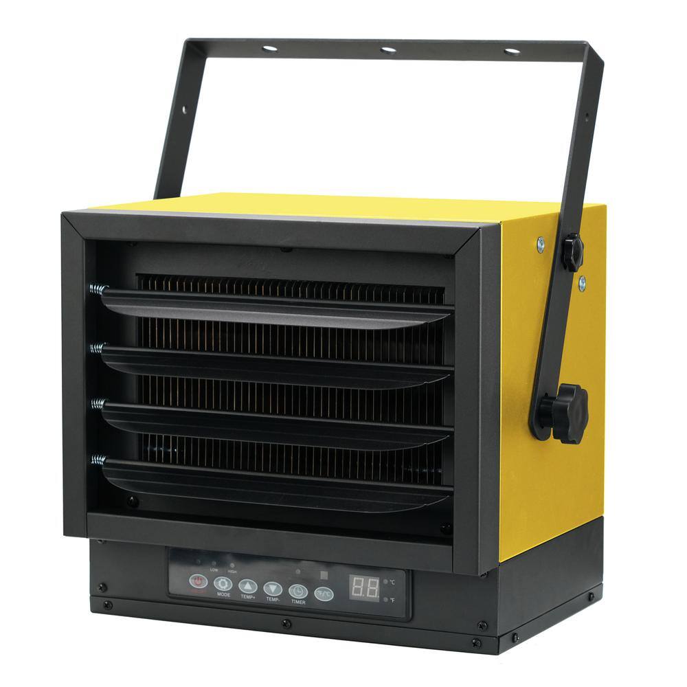 thumbnail image 2 of 7500-Watt Electric Garage Heater – Digital Control With Remote, Ceiling/Wall Mountable 2 of 5