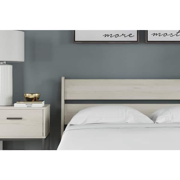 Socalle Beige Twin Panel Headboard