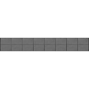 SKILCRAFT 7220 01 582 6248 Entry Scraper Mat Floor 72 Length x 36 Width x  0.62 Thickness Vinyl Black - Office Depot