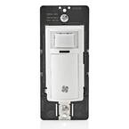 Decora In-Wall Humidity Sensor for Bathroom Exhaust Fan Control Switch, 1/4 HP, Residential Grade, Single Pole, White