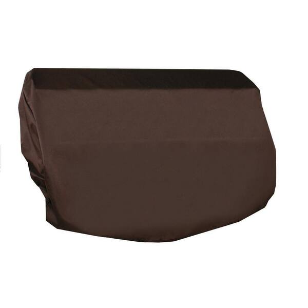 Two Dogs Designs 44 in. Grill Top Cover, Chocolate Brown