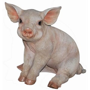 Pig Sitting Small Statue