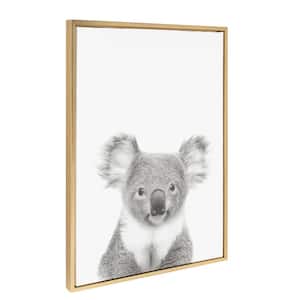 Sylvie "Koala II" by Tai Prints Framed Canvas Wall Art