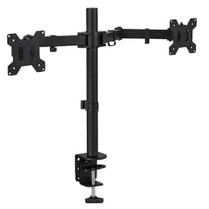 13 in. to 27 in. Screen Size Full Motion Dual Monitor Desk Mount