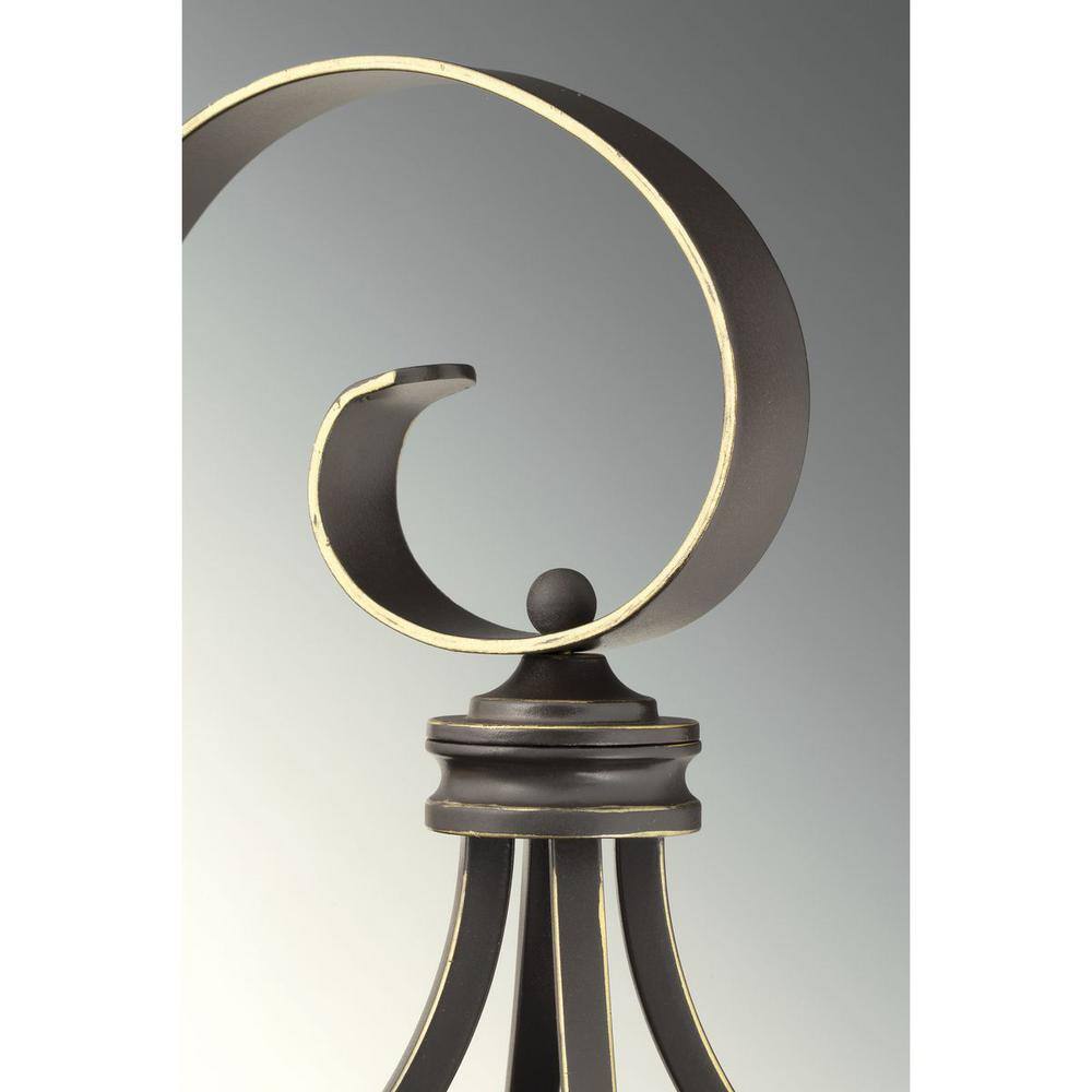 Cadence Oil Rubbed Bronze 3-Light Outdoor Wall Lantern Sconce