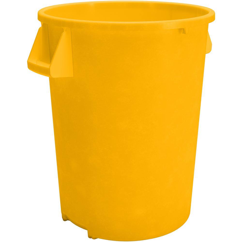 Carlisle Bronco 20 Gal. Yellow Commercial Trash Can 84102004 The Home