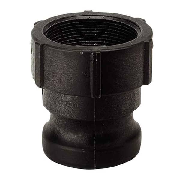 Norwesco 2 in. Male x 2 in. Female Polypropylene Adapter