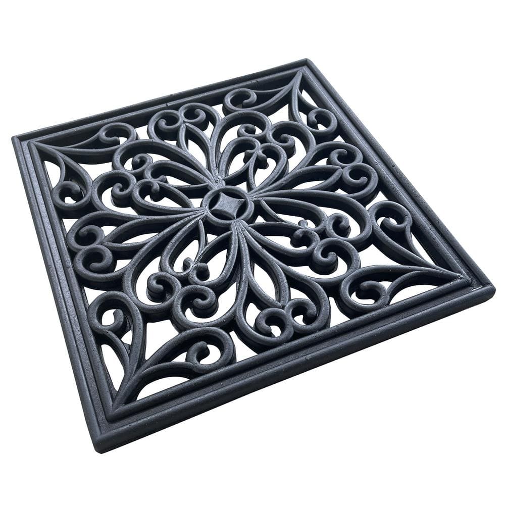 24 in. x 36 in. Multipurpose Black Rubber Mat