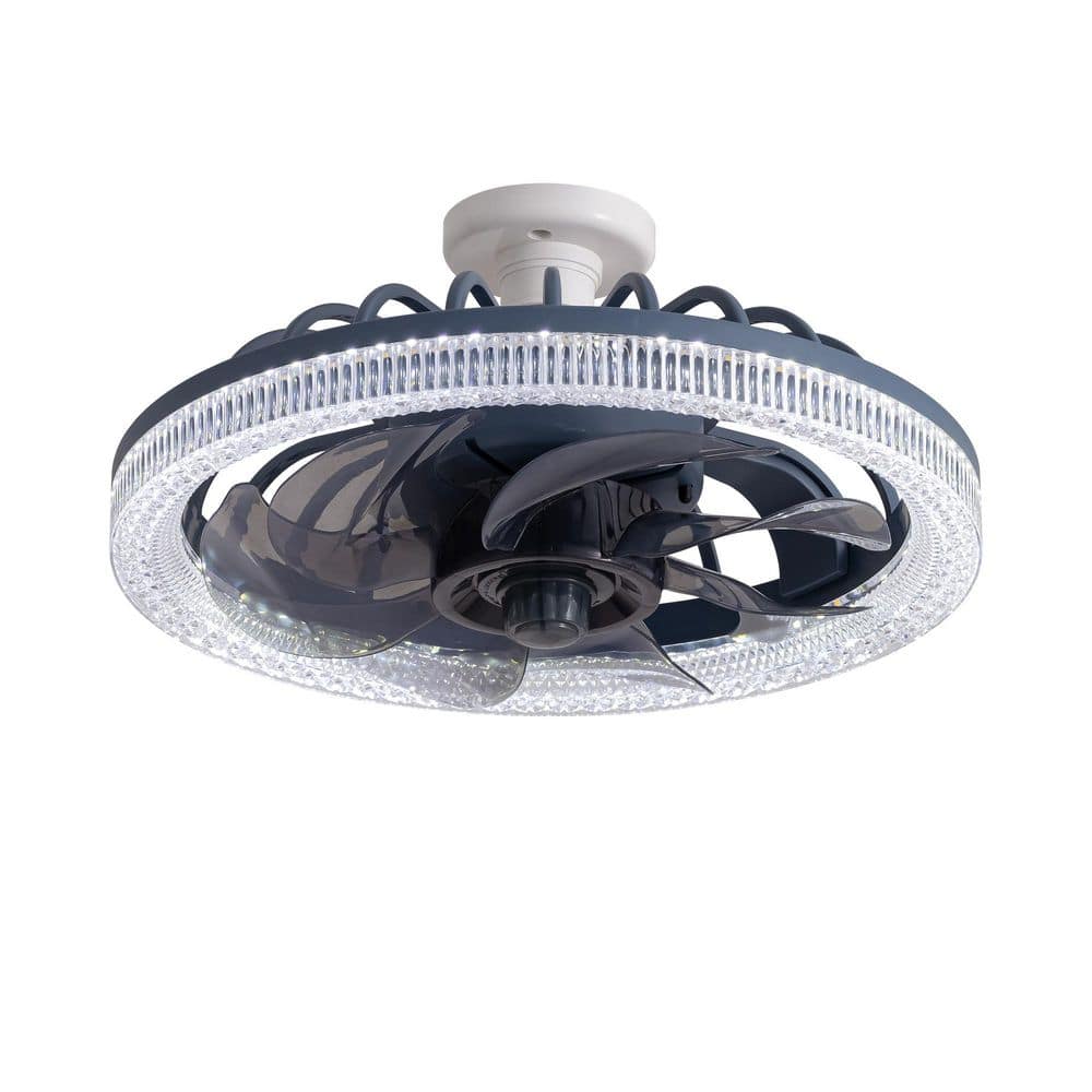 Upgrade Socket Fan Light Combo With Remote 3 Timer, E26 Screw In Led Ceiling Fan