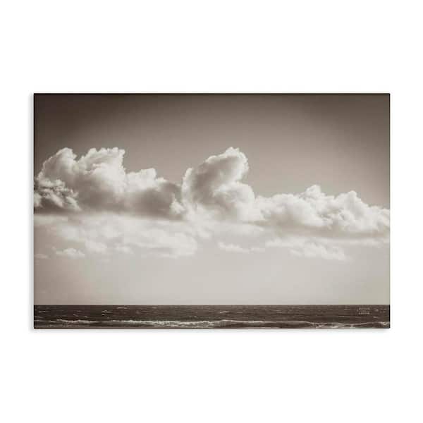 Stupell Industries Clouds over Venice Beach by Nathan Larson Unframed Nature Graphic Art Print 16 in. x 24 in.