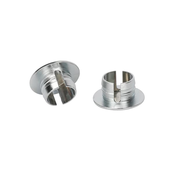 Everbilt Chrome closet rod end caps 90999 - The Home Depot