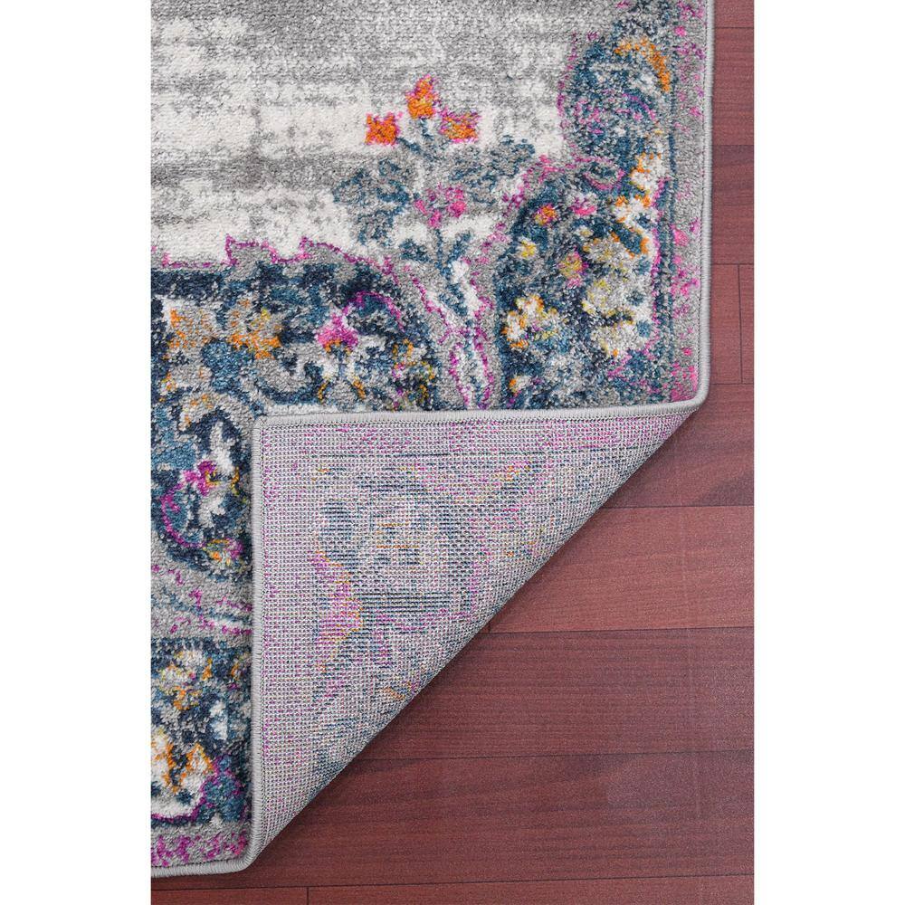 Isabelle Pink Rectangular Synthetic Bohemian Area Rug