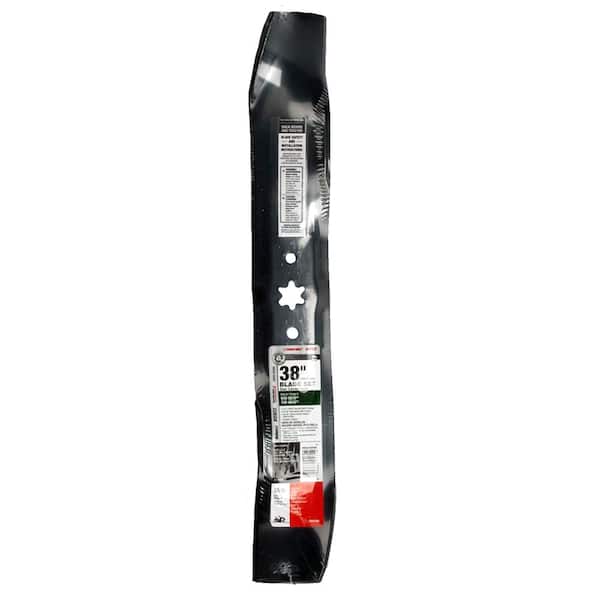 MTD Genuine Factory Parts Original Equipment High Lift Blade Set for Select 38 in. Riding Lawn Mowers with 6-Point Star OE# 942-0610, 742-0610