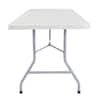  STPBT08QSP  Staples Banquet Table with Folding Legs, 96, Light  Grey