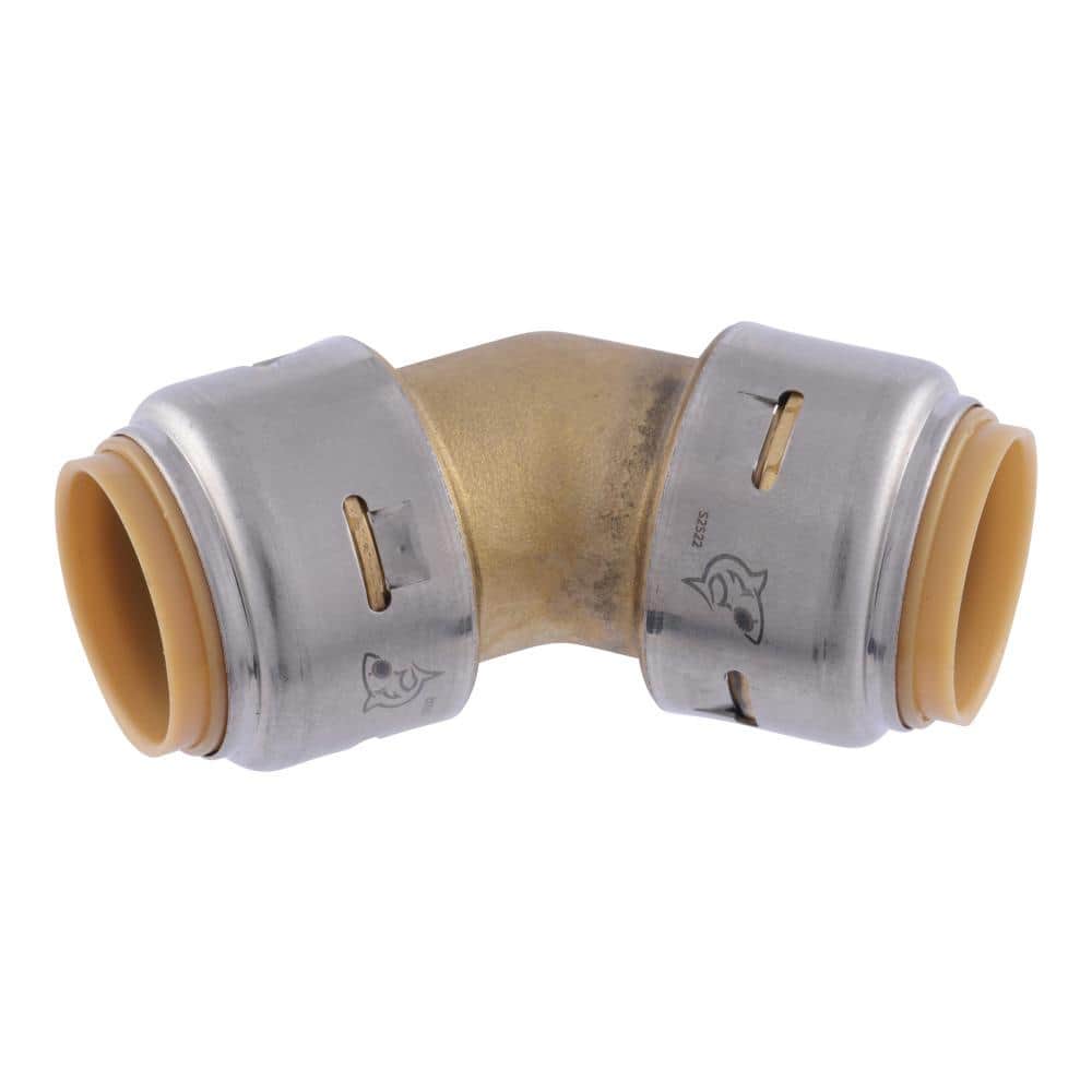 Max 3/4 in. Push-to-Connect Brass 45-Degree Elbow Fitting price history on PriceWatchPro