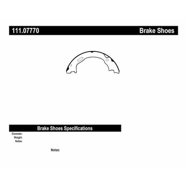 Centric Parts Parking Brake Shoe