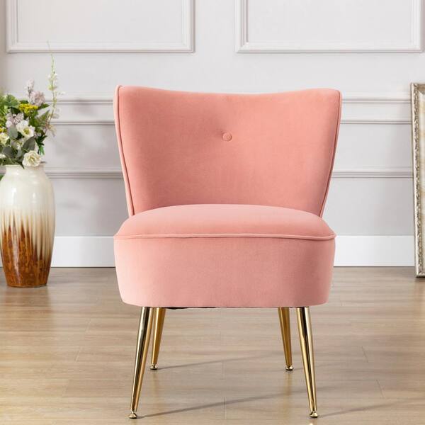 small pink chair bedroom