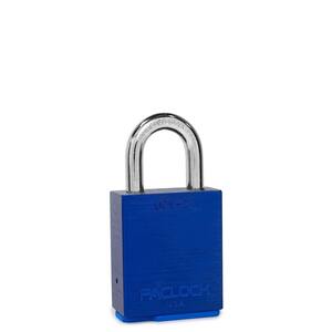 High Security Padlock, Keyed Different, 5/16 in. Dia. Shackle, UCS Every-Lock-One-Key, Buy American Act Compliant