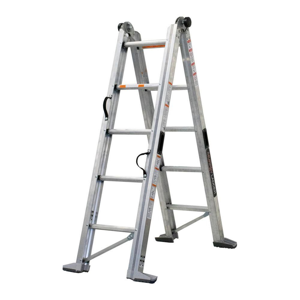 Reviews for MURPHY LADDER 11 ft. Height 14 ft. Reach Aluminum Fully