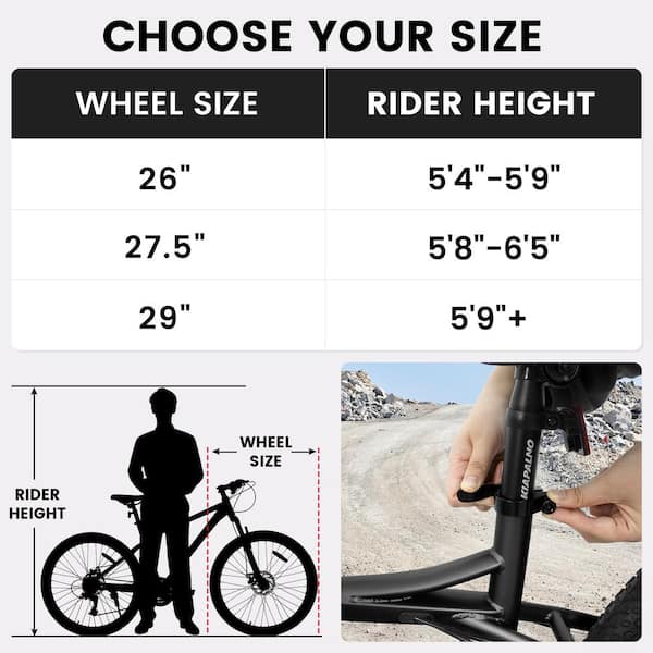 Trail What Size Mountain Bike Should I Get For My Height Mountain