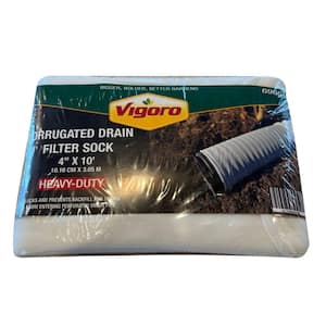 4 in. x 10 ft. Drainage Filter Sock