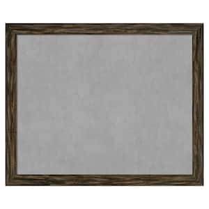 Fencepost Brown Narrow 45 in. x 37 in. Framed Magnetic Board