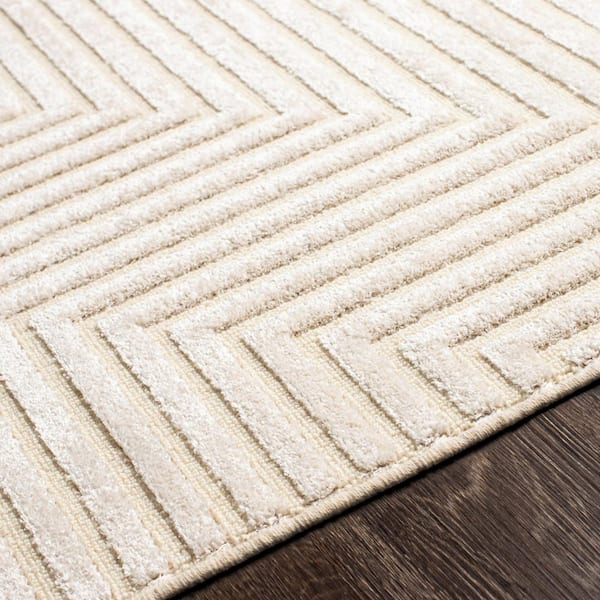 Artistic Weavers Stanley Tan/Cream 9 ft. x 12 ft. Indoor Area Rug