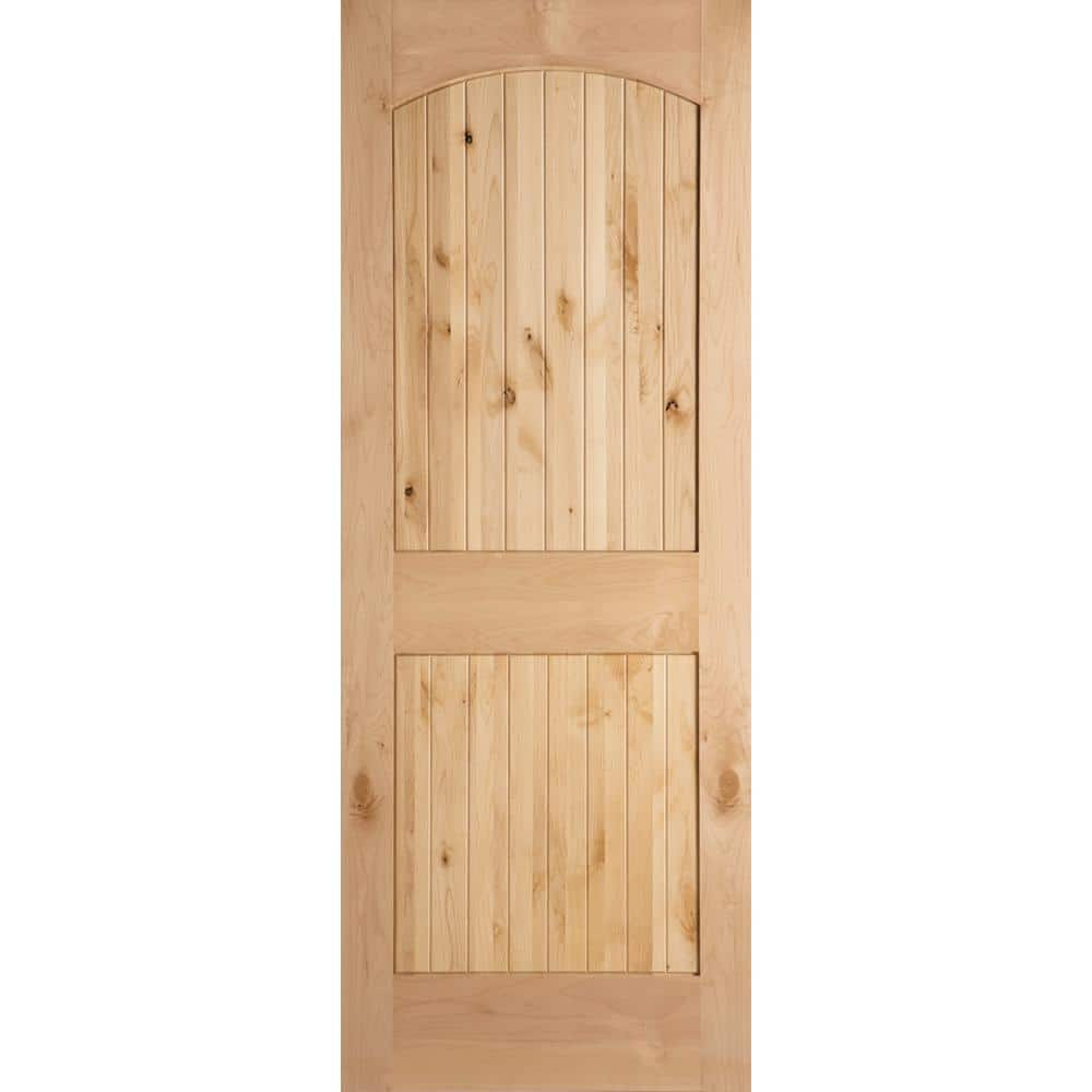 Kimberly Bay 28 in. x 80 in. Unfinished 2-Double Hip Panel Solid Core Wood  Interior Door Slab DPC2PC2880 - The Home Depot