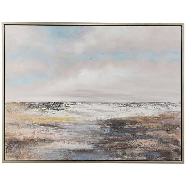 StyleCraft 1-Piece Framed Graphic Print Architecture Poster Art Print 38 in. x 50 in.