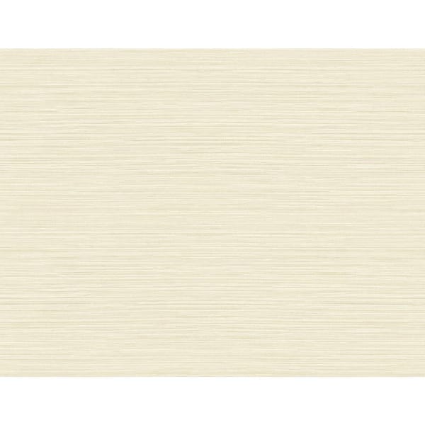 Seabrook Designs Valley Grasscloth Cream Vinyl Strippable Roll (Covers 60.75 sq. ft.)