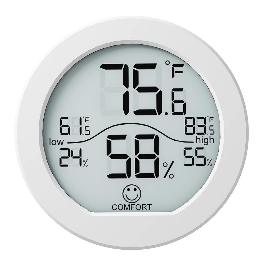 Wireless LCD Display Indoor Thermometer Hygrometer Room Temperature Humidity Monitor Maximum Minimum Records 1 Piece price history on PriceWatchPro