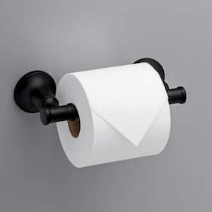 Chamberlain Wall Mount Pivot Arm Toilet Paper Holder Bath Hardware Accessory in Matte Black