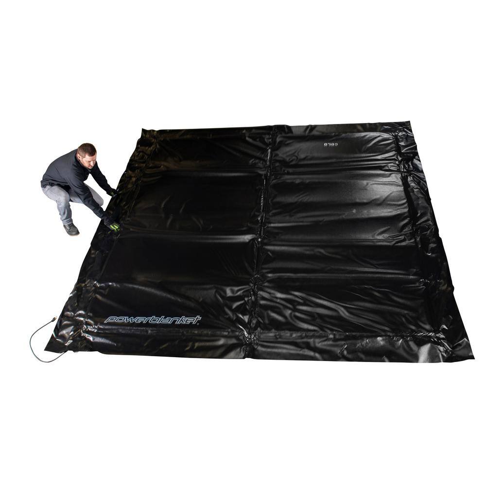 Insulated & Heated Concrete Curing Blanket, 10 ft. x 10 ft. Fixed Temp 100°F, Cures Concrete 2.8x Faster in Cold-Weather price history on PriceWatchPro