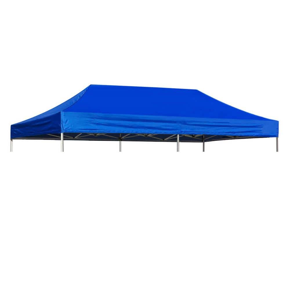 CoastShade 10 ft. x 20 ft. Blue Pop Up Canopy Replacement Canopy Tent ...