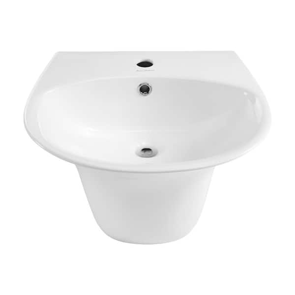 Swiss Madison Voltaire 21 in. Rectangular Undermount Bathroom Sink in  Glossy White SM-UM625 - The Home Depot