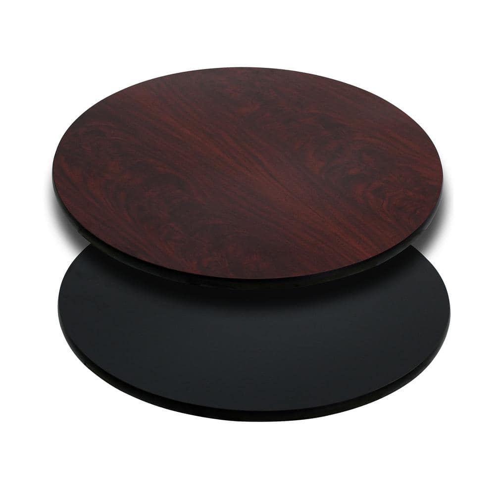 home depot round table top wood