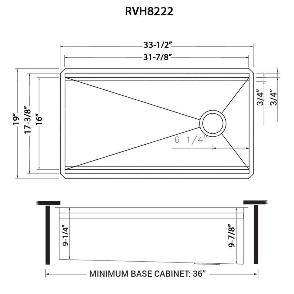 33-inch Stainless Steel Farmhouse Workstation Sink with Accessories