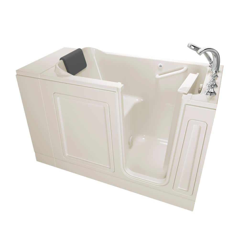 Acrylic Luxury Series 48 in. x 28 in. Right Hand Drain Walk-in Soaking Bath