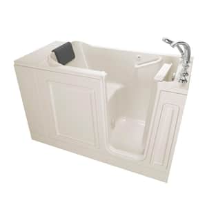 Acrylic Luxury Series 48 in. x 28 in. Right Hand Drain Walk-in Soaking Bathtub in Beige