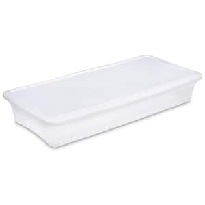 41-Qt. Under the Bed Latching Tote Storage Box (Open Box) (12-Pack)