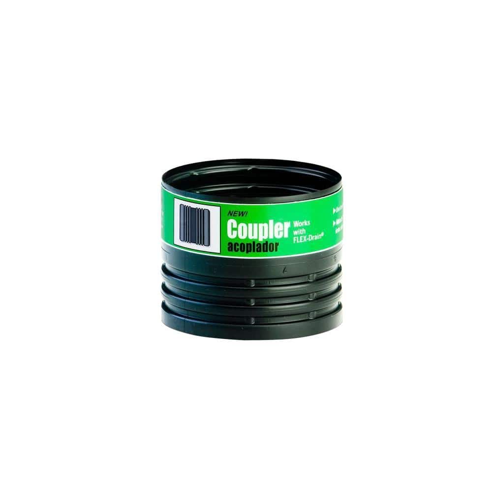 FLEX Drain 4 in. Black Copolymer DMW Coupler price history on PriceWatchPro